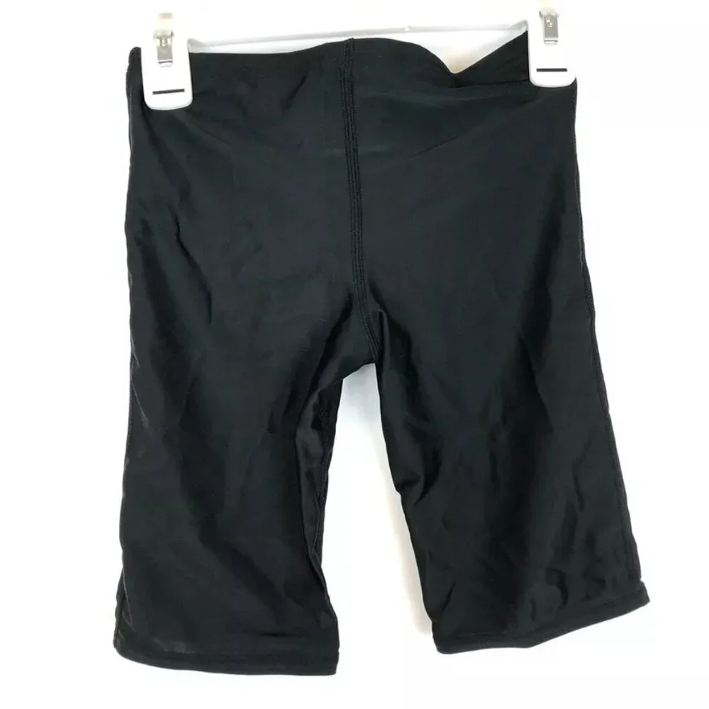 Speedo Men’s Jammer ProLT Black Solid Swimsuit Bottom Size 26